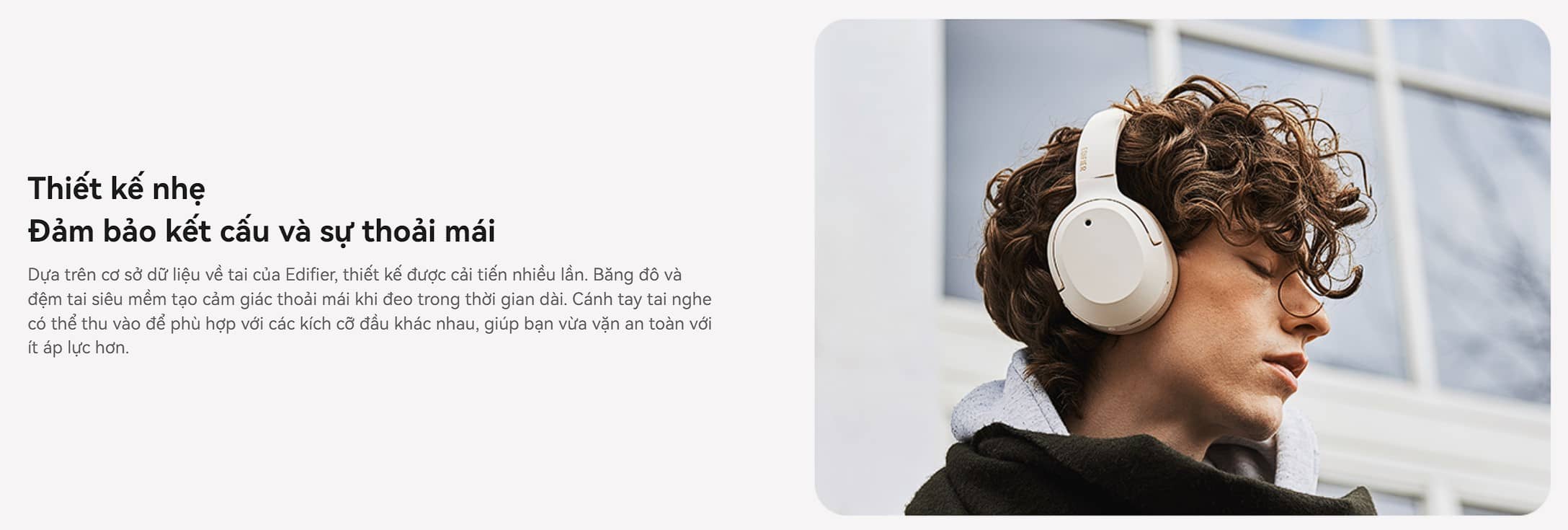 Tai nghe Bluetooth chụp tai Edifier W820NB Plus Xanh Dương 10