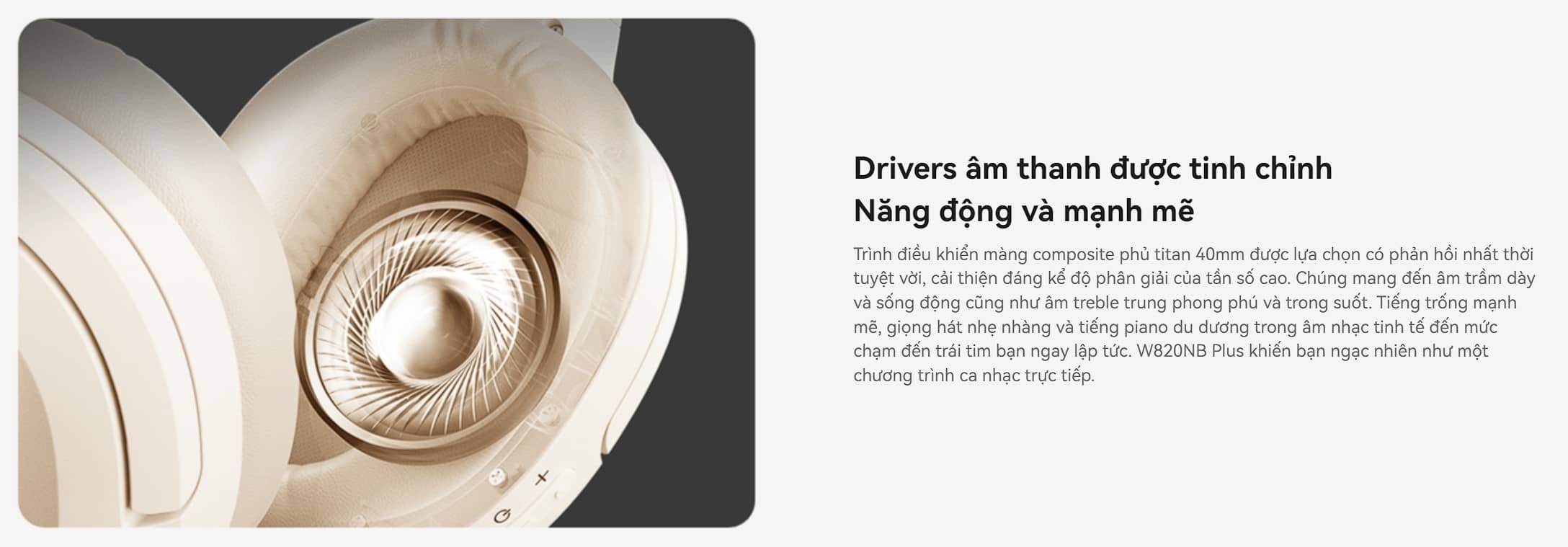 Tai nghe Bluetooth chụp tai Edifier W820NB Plus Xanh Dương 9