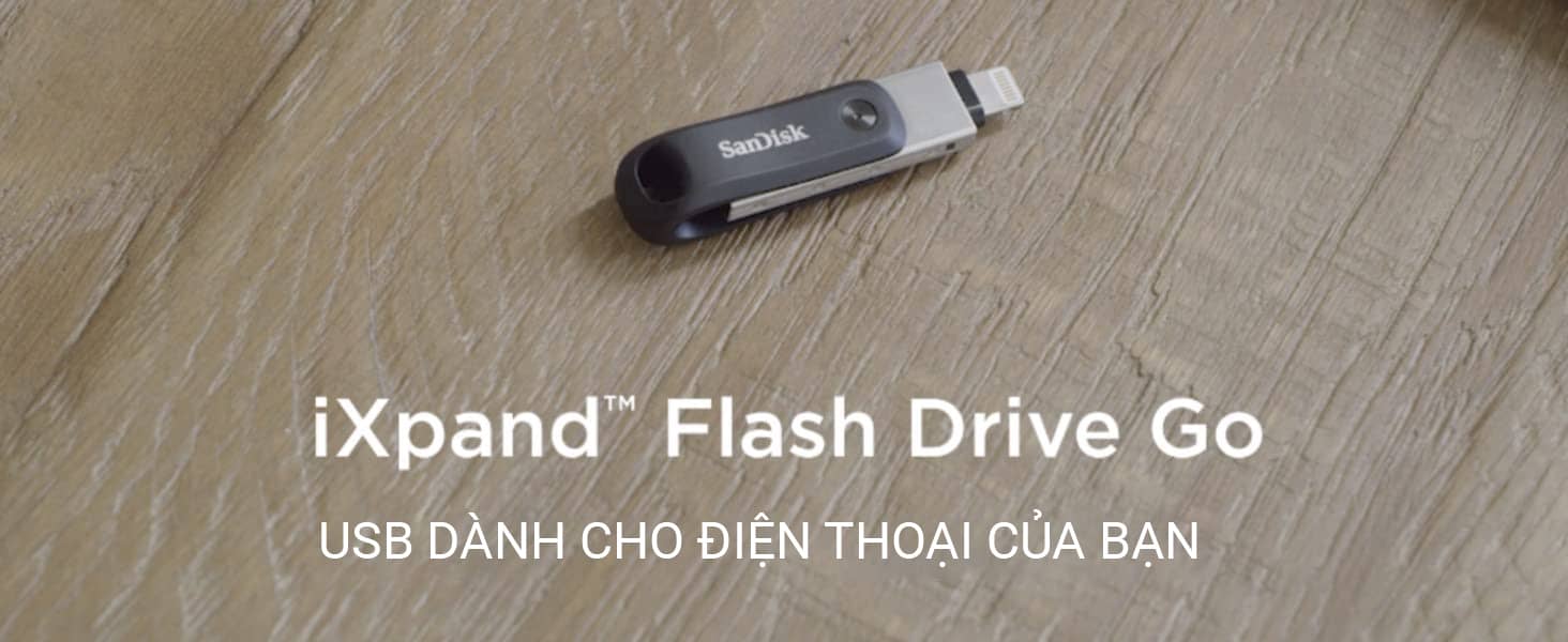 USB SanDisk iXpand Flash Drive Go SDIX70N