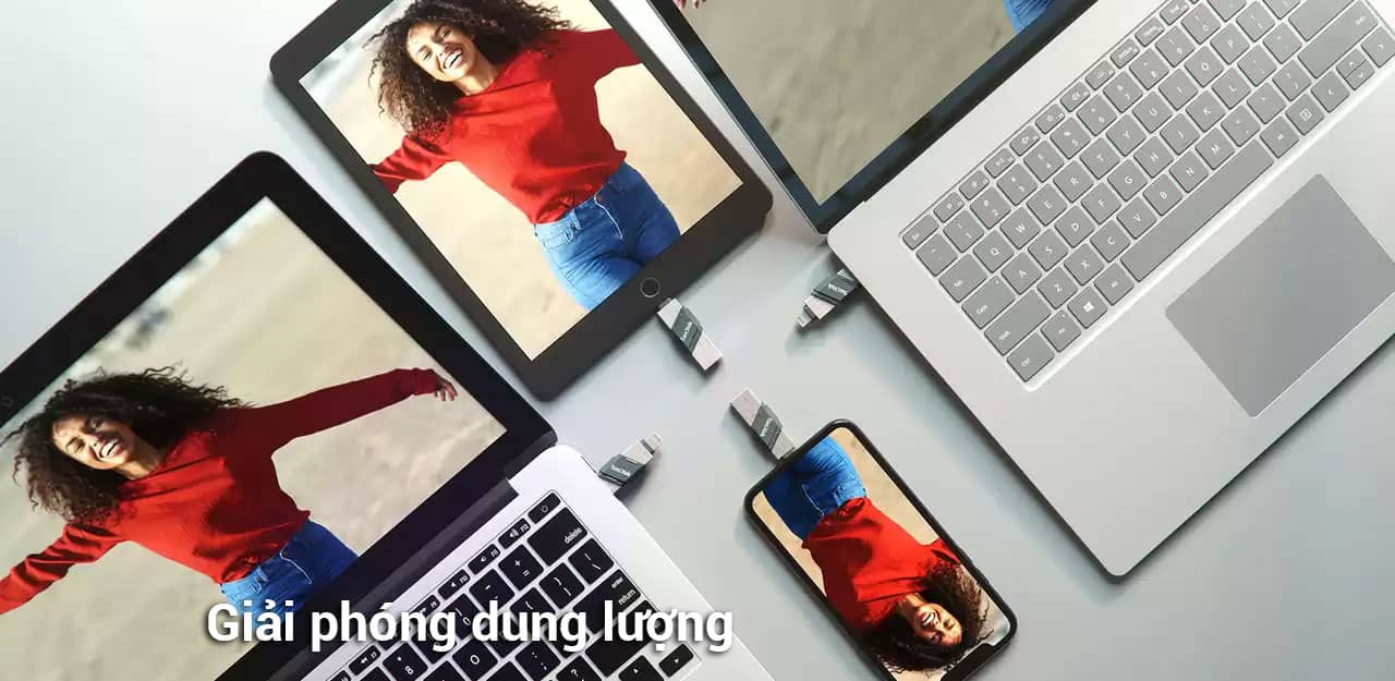 USB SanDisk iXpand Flash Drive Flip SDIX90N