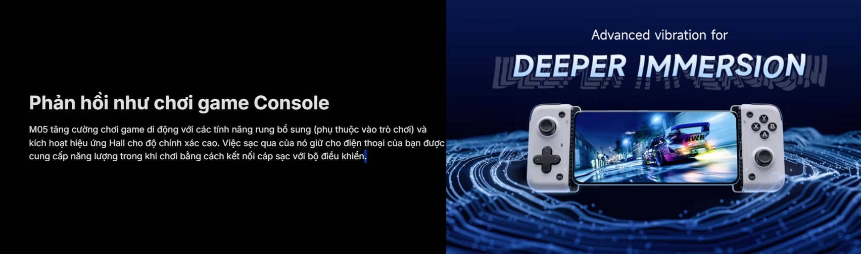 Tay cầm chơi game cho Mobile EasySMX M05 Màu Trắng 5