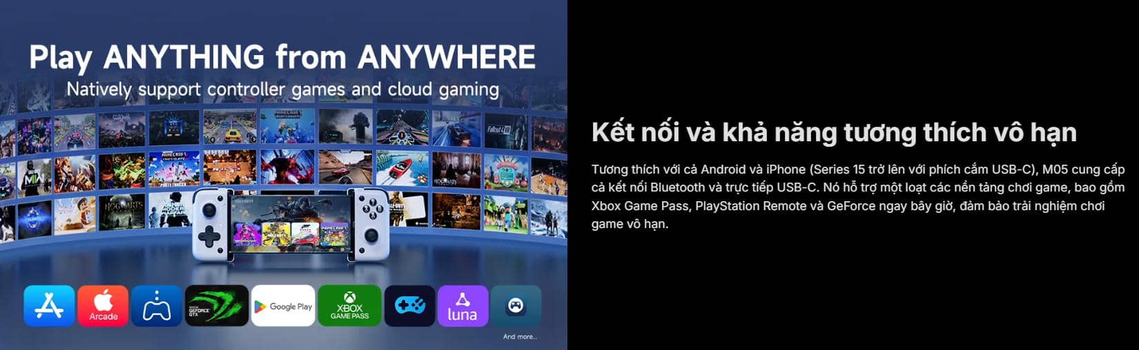 Tay cầm chơi game cho Mobile EasySMX M05 Màu Trắng 6