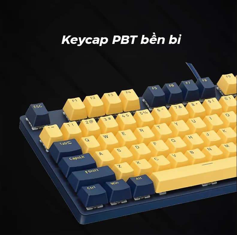 Rapoo V500 Pro Yellow Blue 6