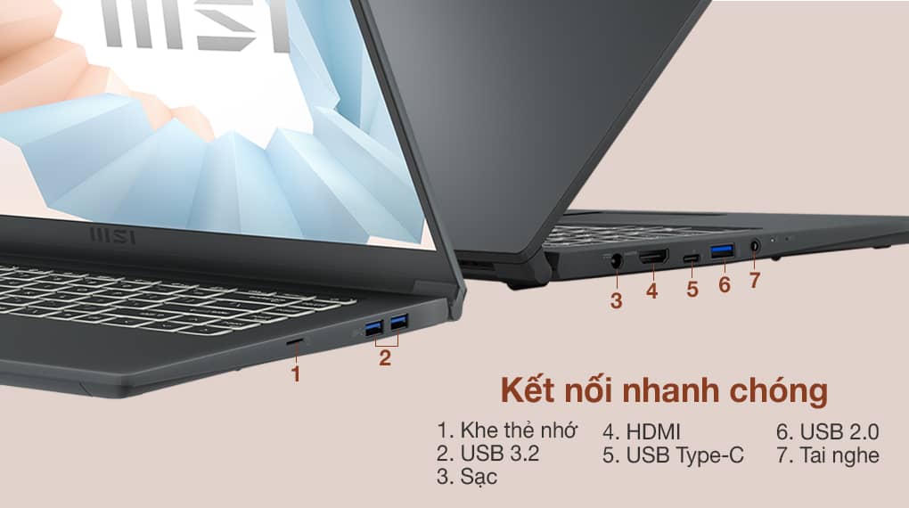 Laptop MSI Modern 15