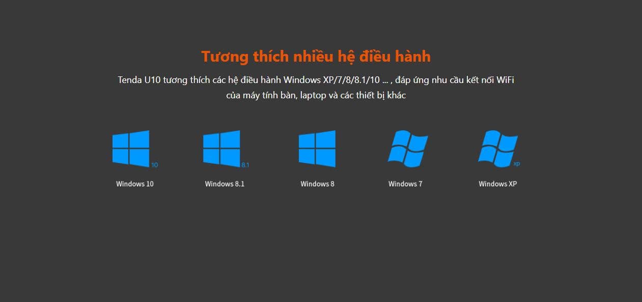 USB Tenda Wifi U10 Băng tần kép AC650 7
