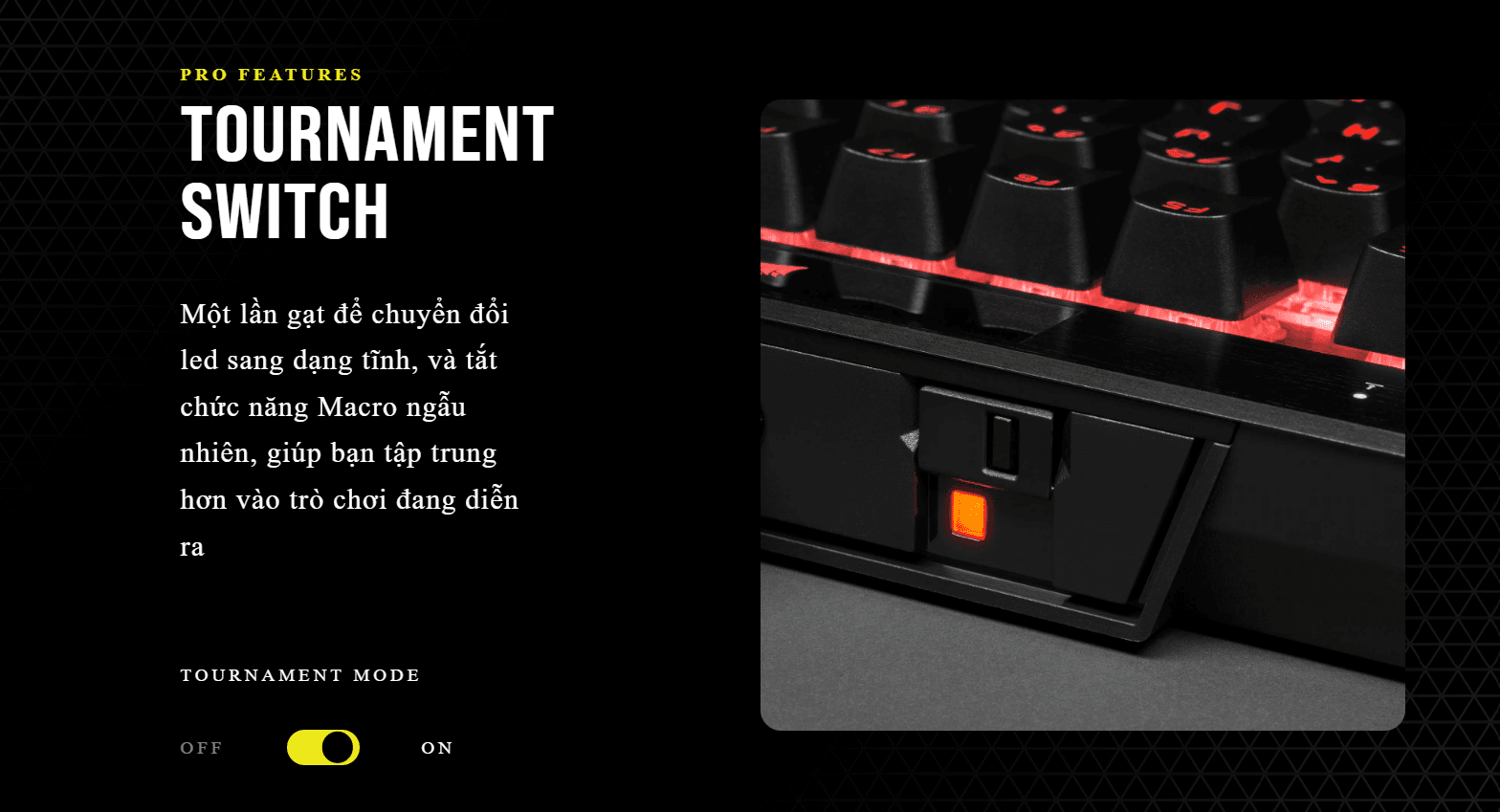 Bàn phím Corsair K70 TKL RGB Champion (USB/Speed sw) (CH-9119014-NA) 001