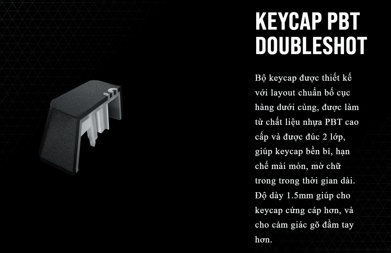 Bàn phím Corsair K70 TKL RGB Champion (USB/Speed sw) (CH-9119014-NA) 002