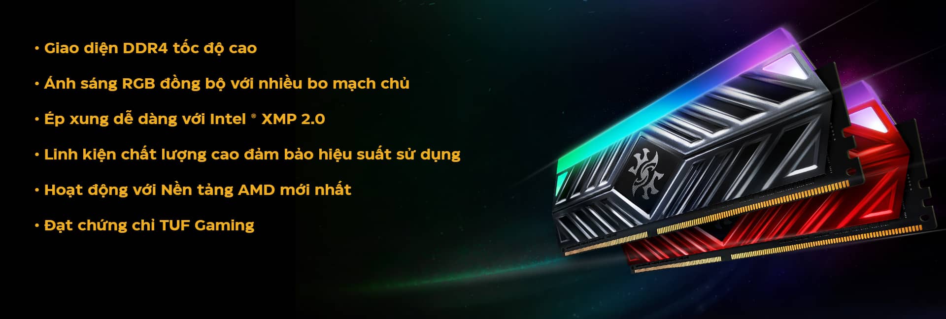 Ram Desktop Adata XPG Spectrix D41 RGB