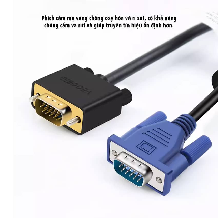 Cáp VGA 1,5m chuân 3+6 VEGGIEG VV202 3