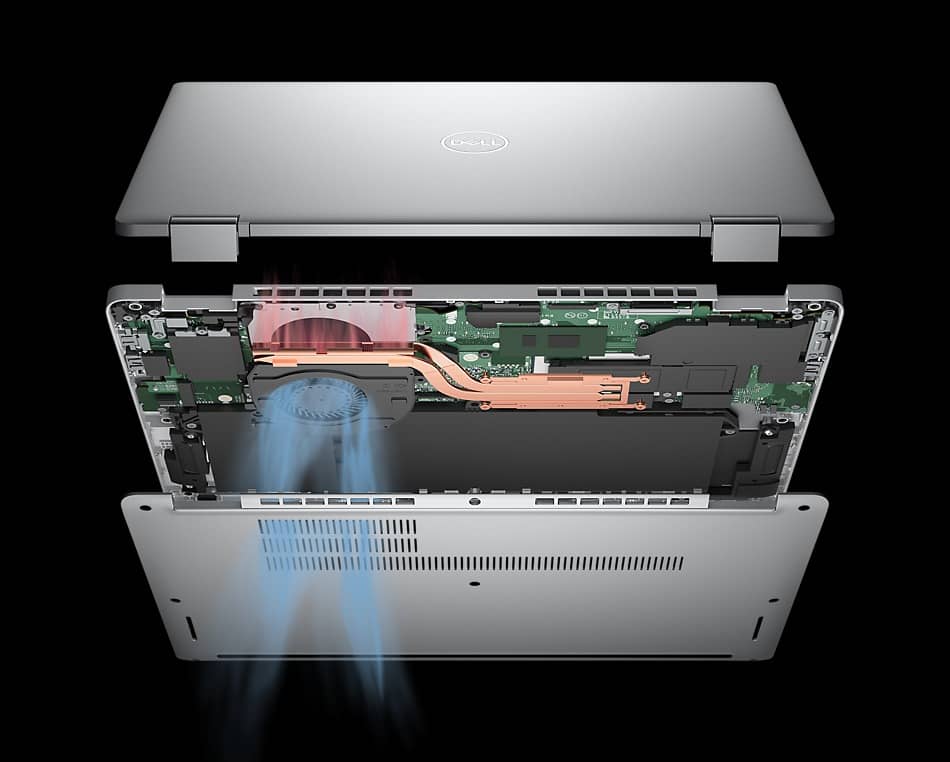 Laptop Dell Latitude 5330 (27KJ4) (i5 1245U/16GB RAM/256GB SSD/13.3 inch FHD/Cảm ứng/Win11 Pro/Xám) (NK_Bảo hành tại HACOM) ảnh 3