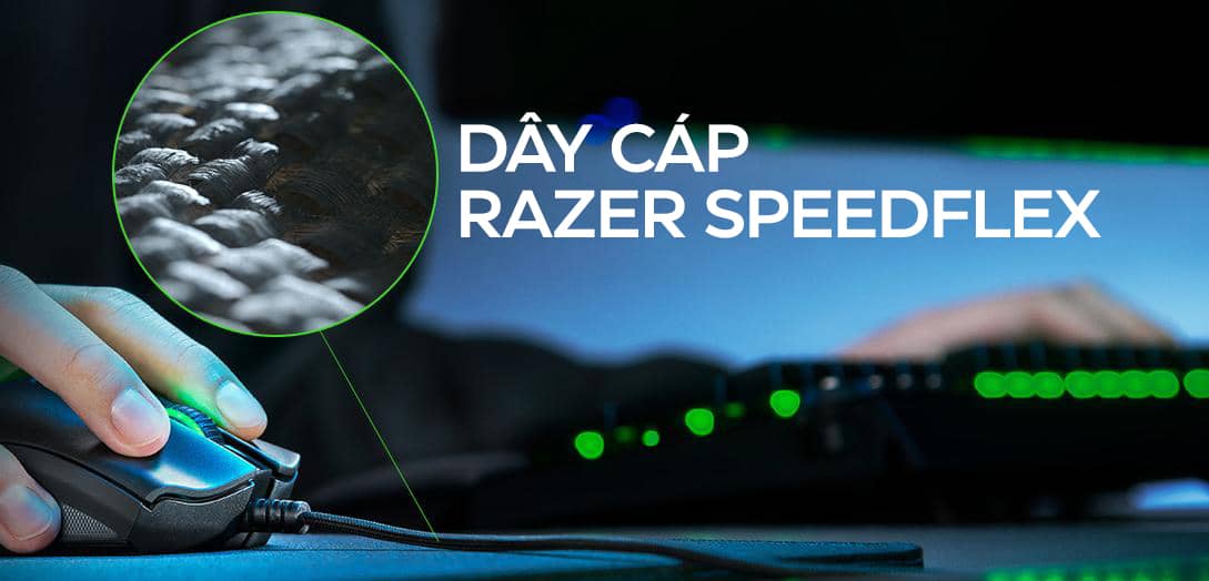 Chuột chơi game Razer DeathAdder V2 RGB Gaming Mouse Black (RZ01-03210100-R3M1)