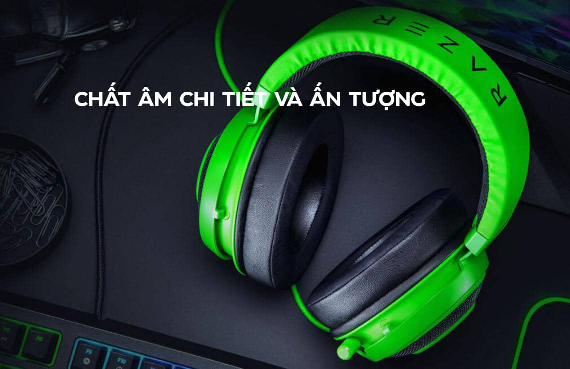 Tai nghe Razer Kraken Multi Platform Wired Gaming Headset Quartz RZ04-02830300-R3M1