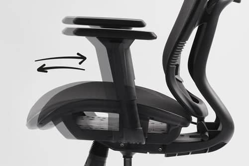 Ghế công thái học HyperWork Airy Pink (Khung trắng, lưới hồng) 5