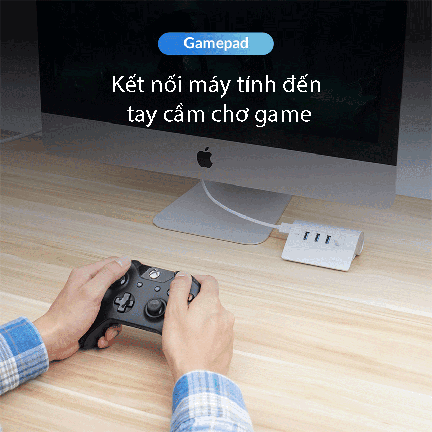 USB kết nối Bluetooth 4.0 Orico BTA-403-WH