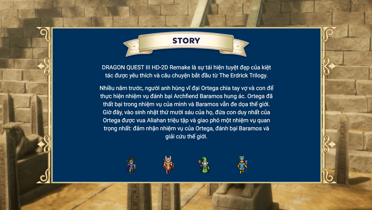 Đĩa game PS5 - Dragon Quest III HD-2D Remake - Asia 2