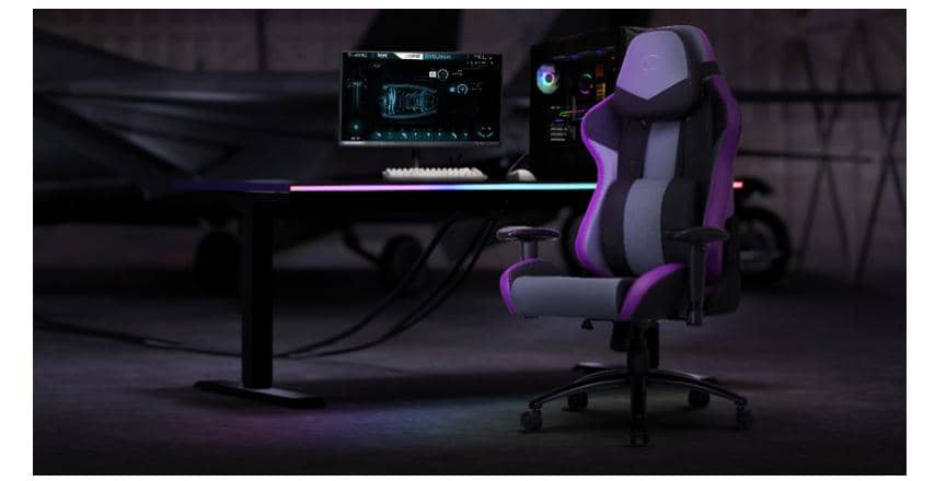 Ghế Gamer CoolerMaster Caliber R3 Gaming Chair Black 2