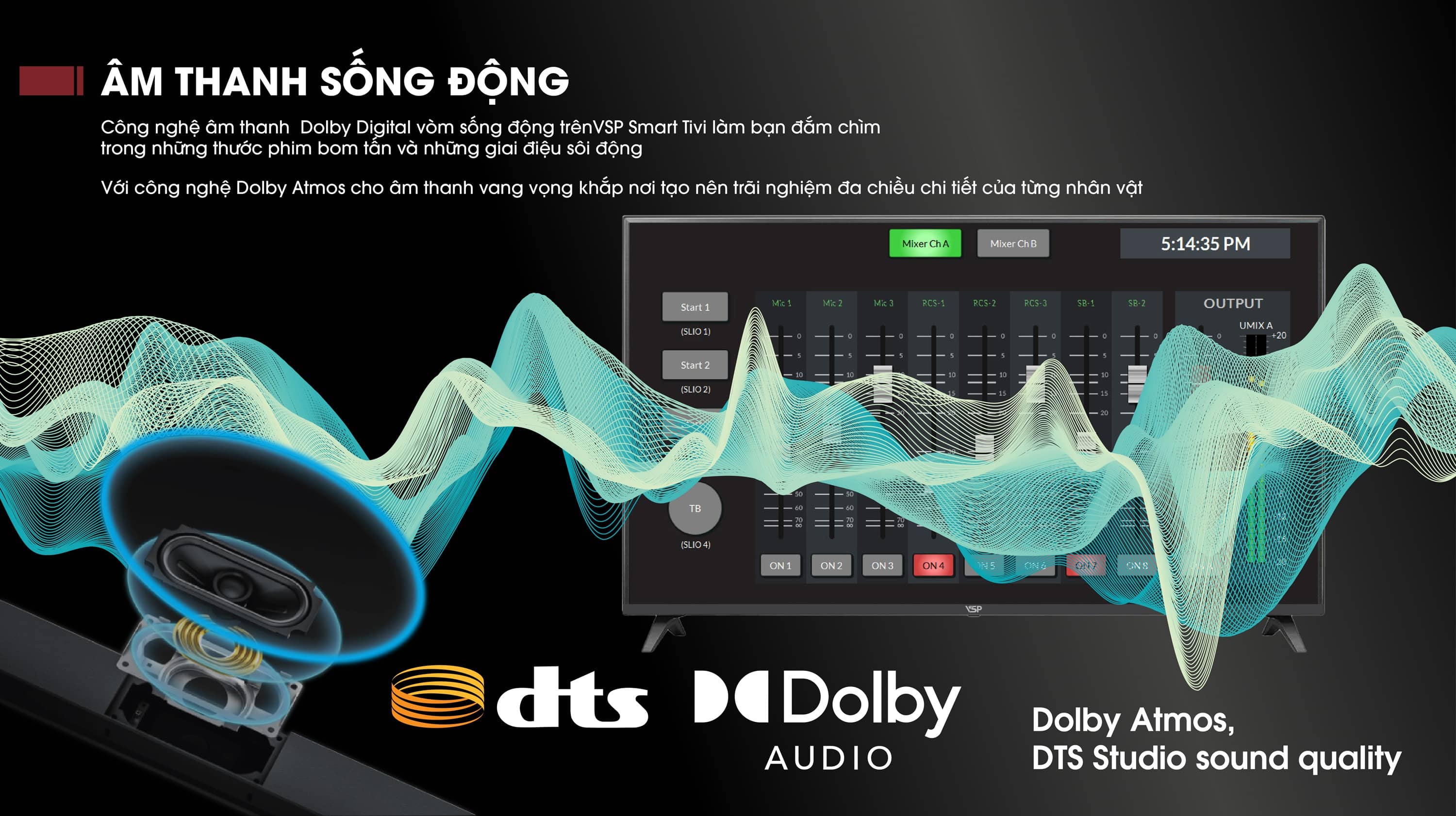 Smart Tivi VSP VUE65GUU01 4