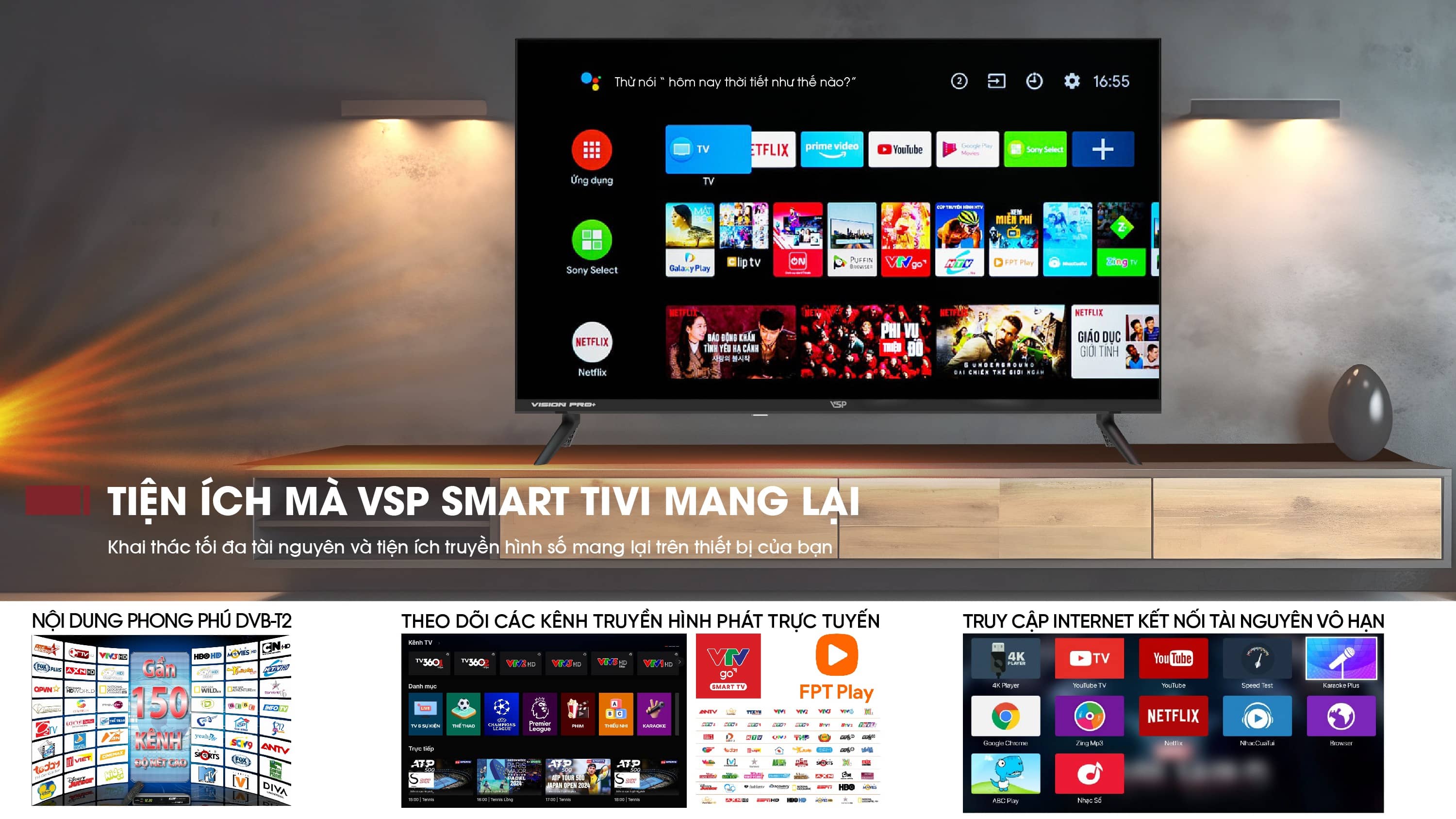 Smart Tivi VSP VUE65GUU01