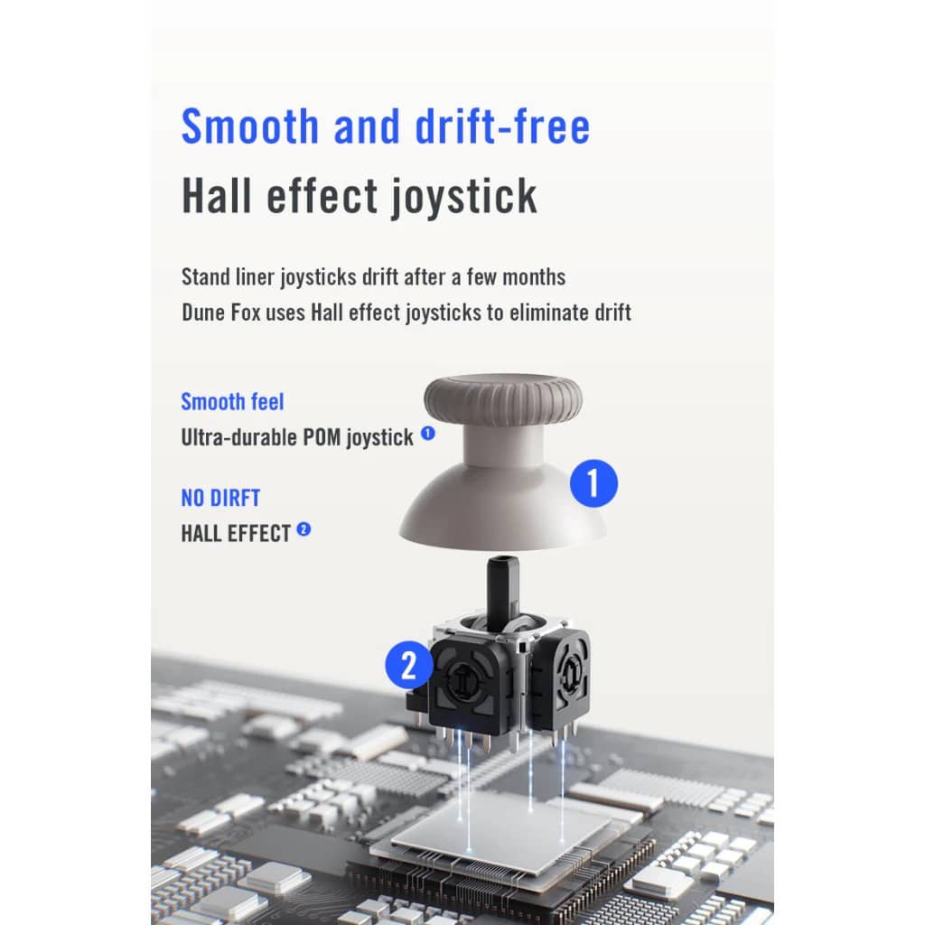 Tay cầm chơi game FLYDIGI Dune Fox Màu Be 4