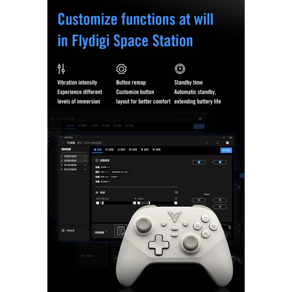 Tay cầm chơi game FLYDIGI Dune Fox Màu Be 6