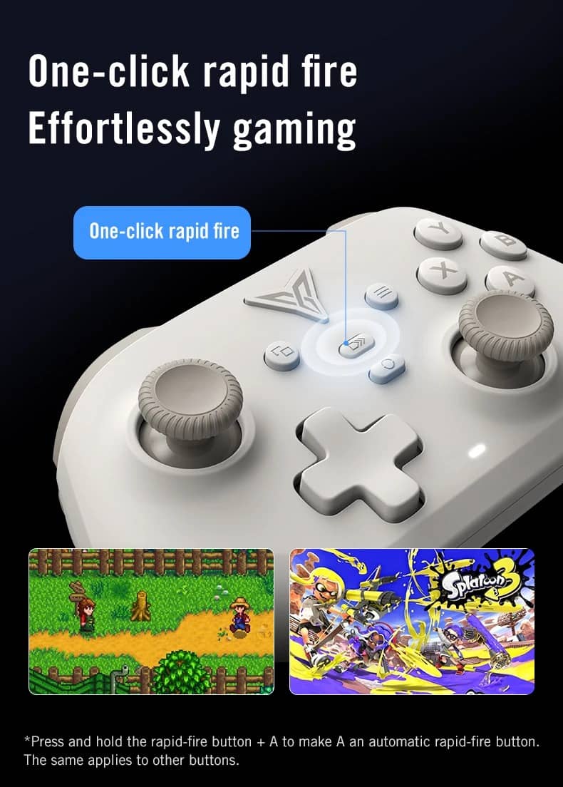 Tay cầm chơi game FLYDIGI Dune Fox Màu Be 8