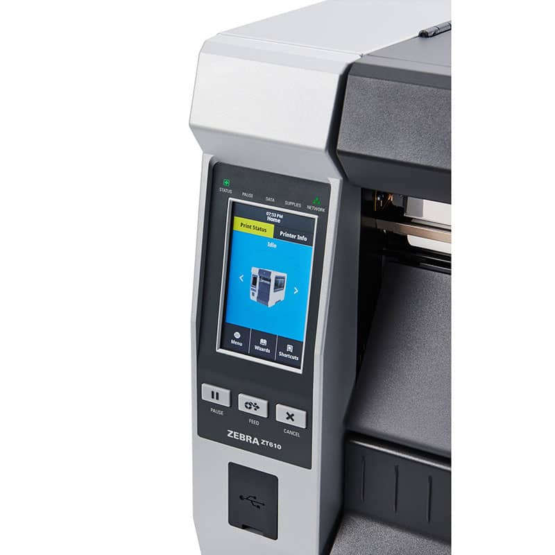 Máy in tem nhãn mã vạch Zebra ZT610 600dpi