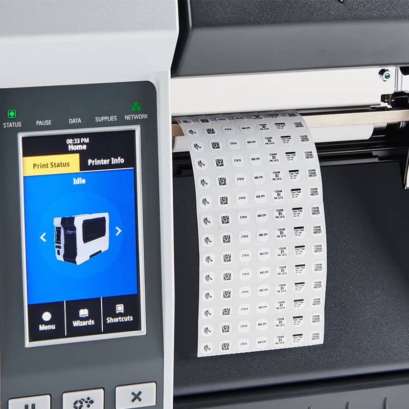 Máy in tem nhãn mã vạch Zebra ZT610 600dpi