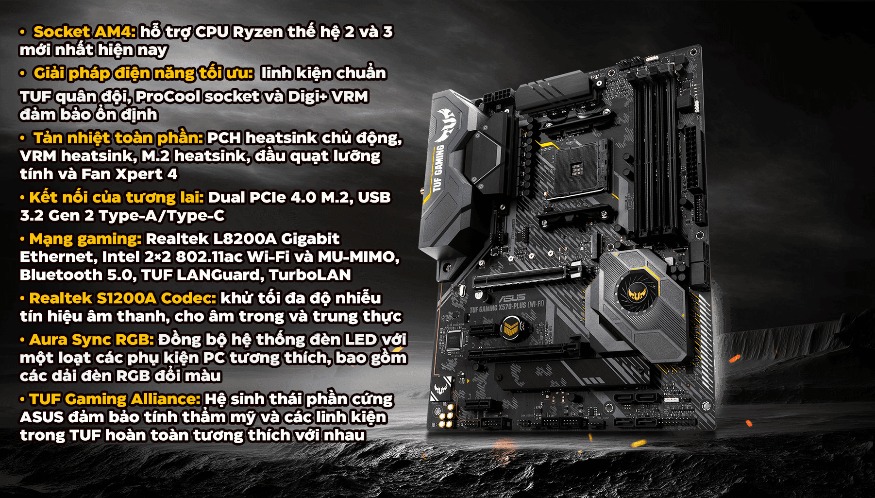 Mainboard Asus TUF Gaming X570-Plus Wifi