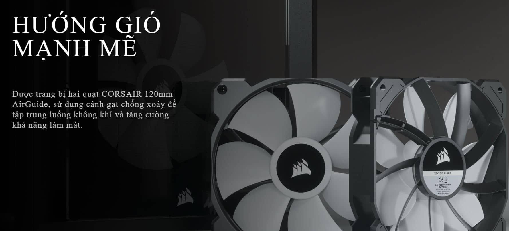 Vỏ Case Corsair 4000D Airflow TG Black (Mid Tower/Màu Đen)