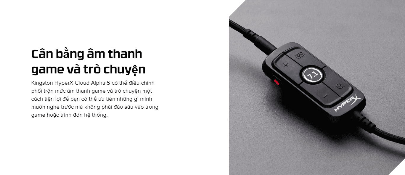 Tai nghe HP HyperX Cloud Alpha S - Blue_4P5L3AA 5