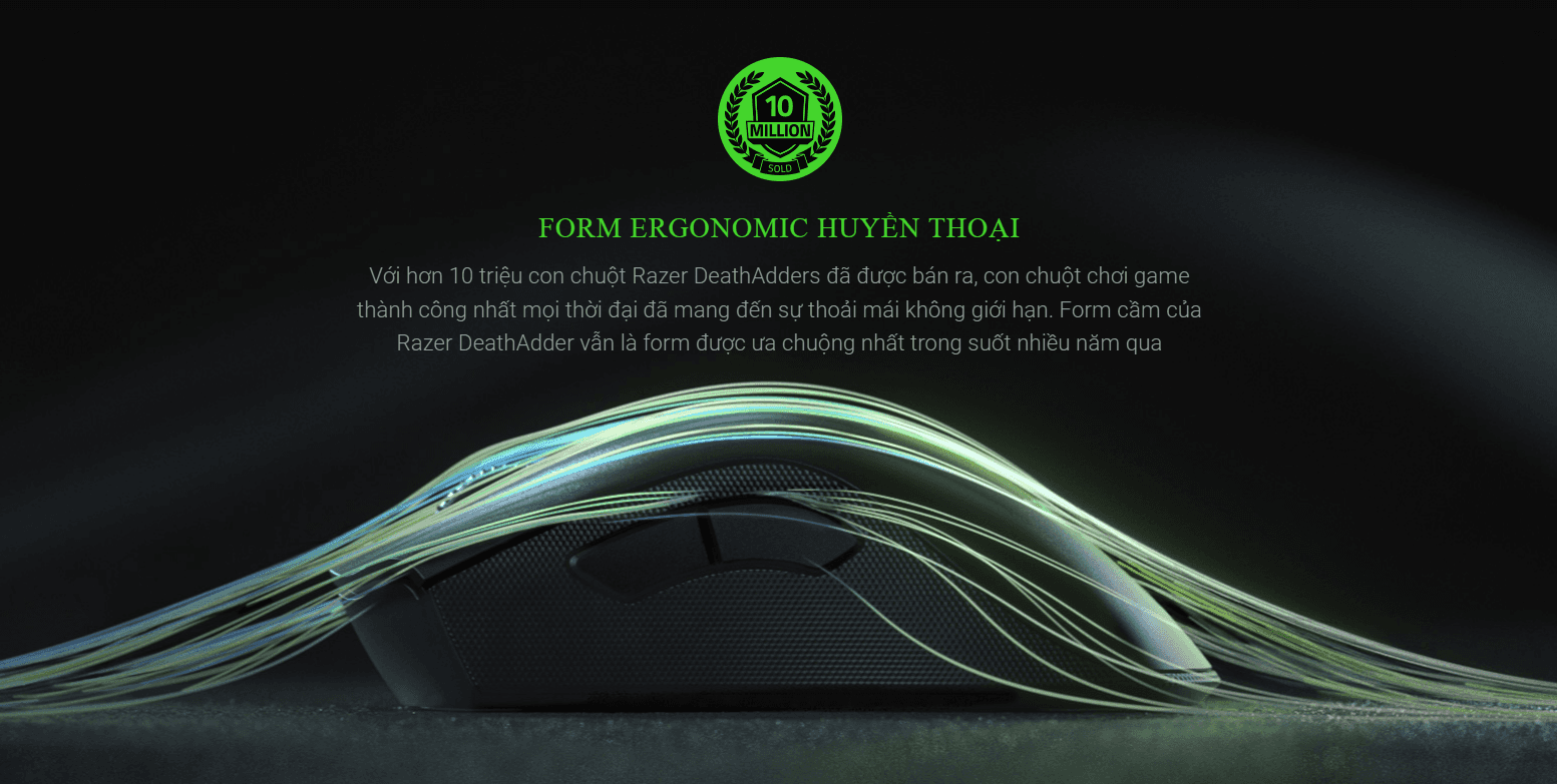 Chuột không dây Razer DeathAdder V2 Pro (RZ01-03350100-R3A1) (USB/RGB/Black) 1