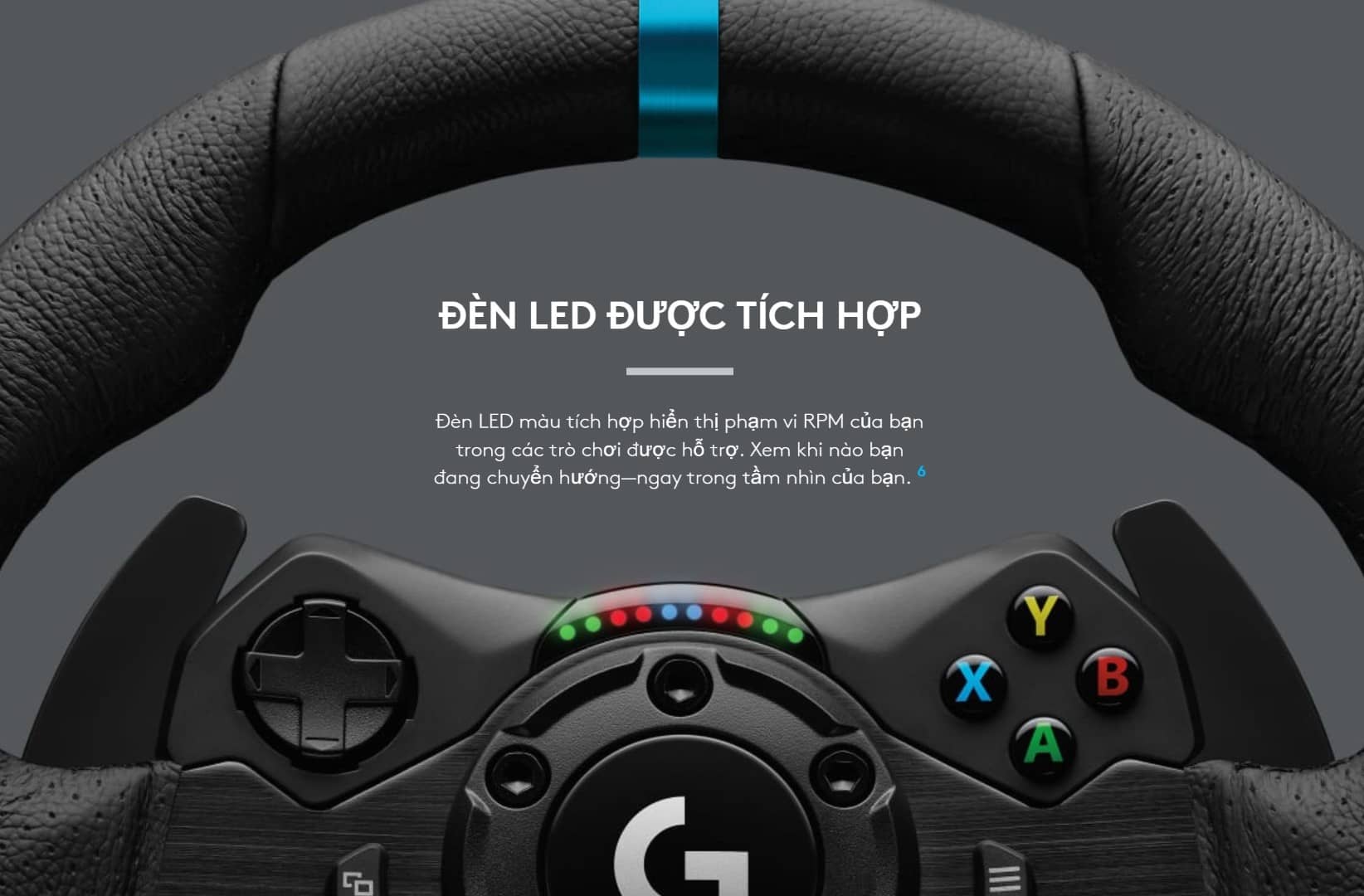 Vô Lăng Chơi Game - Logitech G923 TrueForce cho Xbox/PlayStation/PC (đi kèm Pedal)