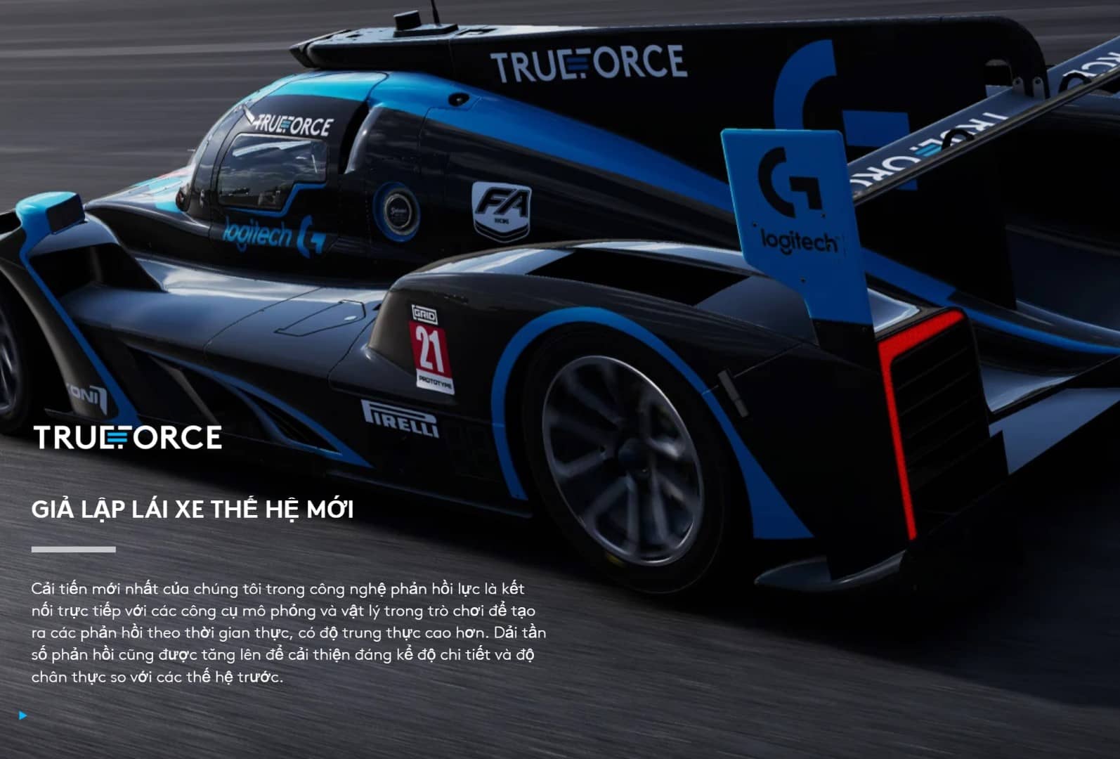 Vô Lăng Chơi Game - Logitech G923 TrueForce cho Xbox/PlayStation/PC (đi kèm Pedal)