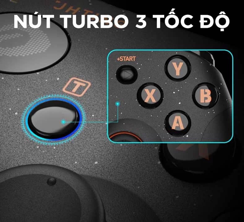 Tay cầm game không dây DARE-U H101X cho PC/iOS/Android/Switch