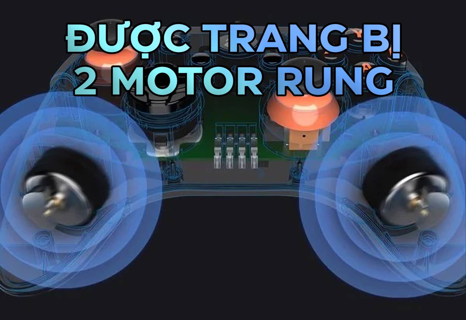 Tay cầm game không dây DARE-U H101X cho PC/iOS/Android/Switch