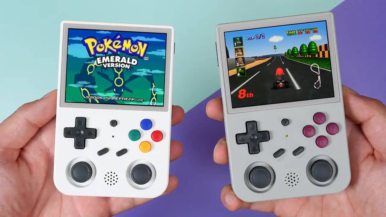 Máy chơi game cầm tay Anbernic RG353V màu trắng 1