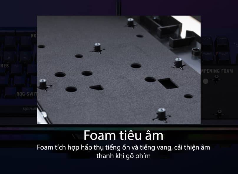 Bàn phím game Asus ROG Strix Flare II NX (Red sw) (XA08) 6