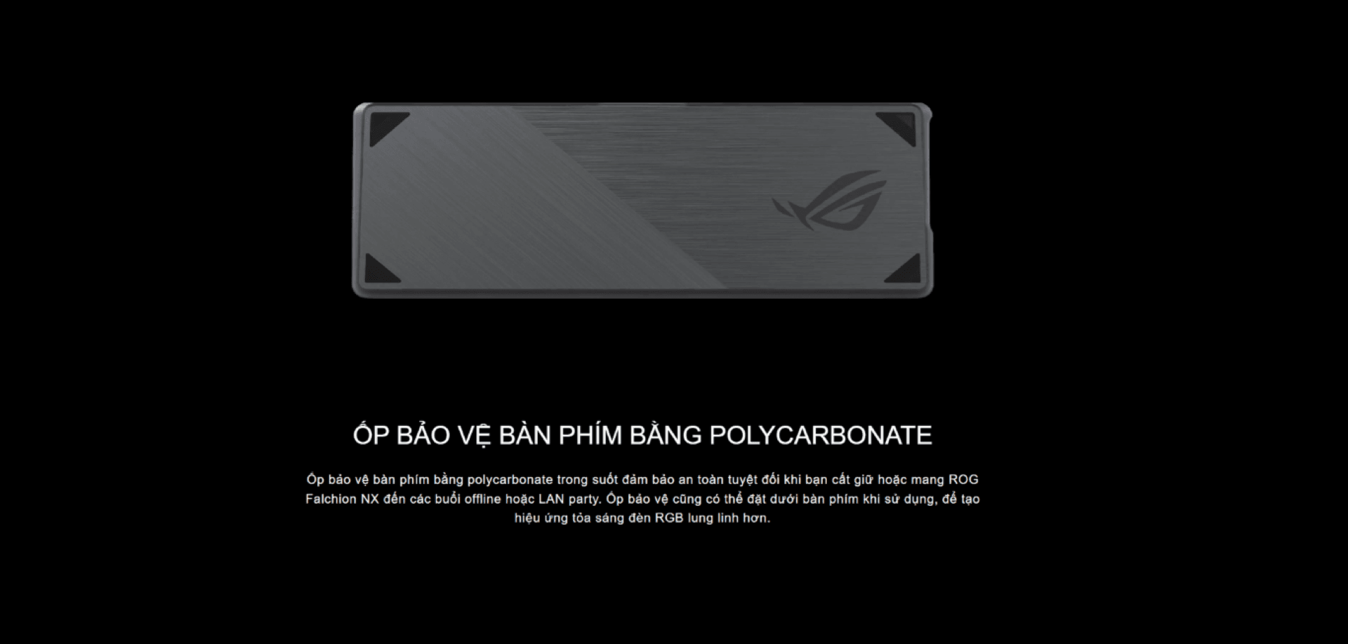 Bàn phím không dây Asus ROG Falchion NX Red sw (USB/RGB)