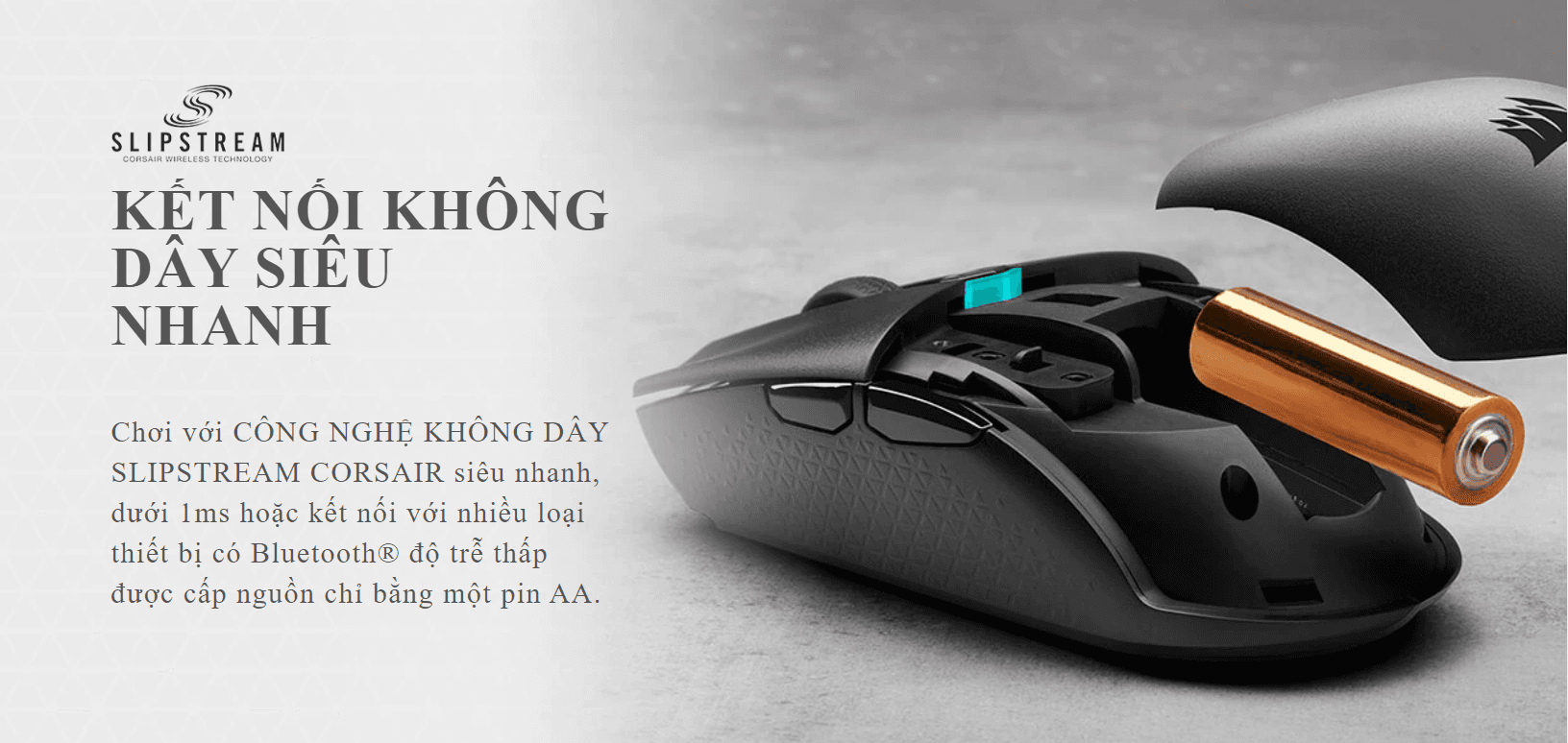 Chuột không dây Corsair Katar Pro (PMW3325) (CH-931C011-AP) 2