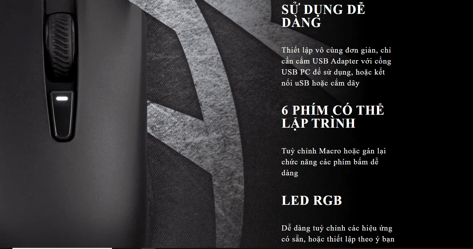 Chuột chơi game không dây Corsair Harpoon RGB Wireless (CH-9311011-AP) 3