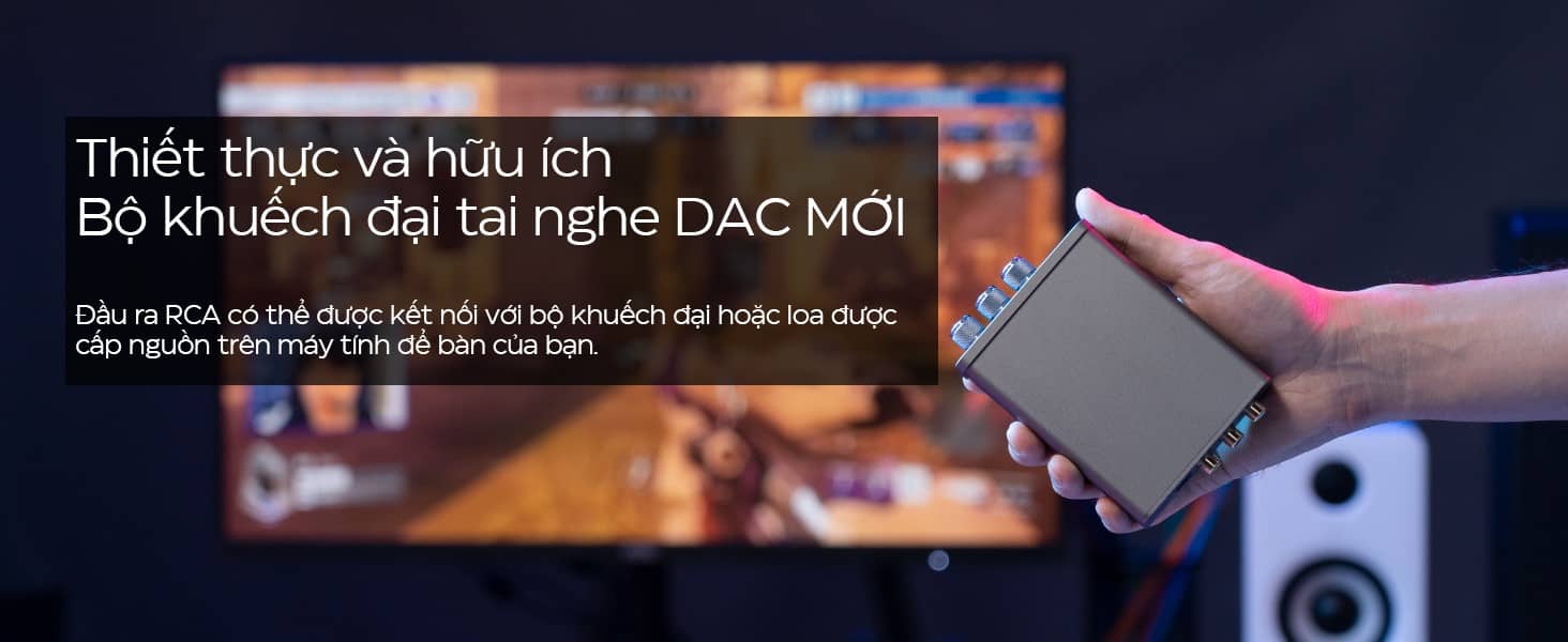 Bộ giải mã tín hiệu âm thanh Fosi Audio K5 Pro - Màu xám