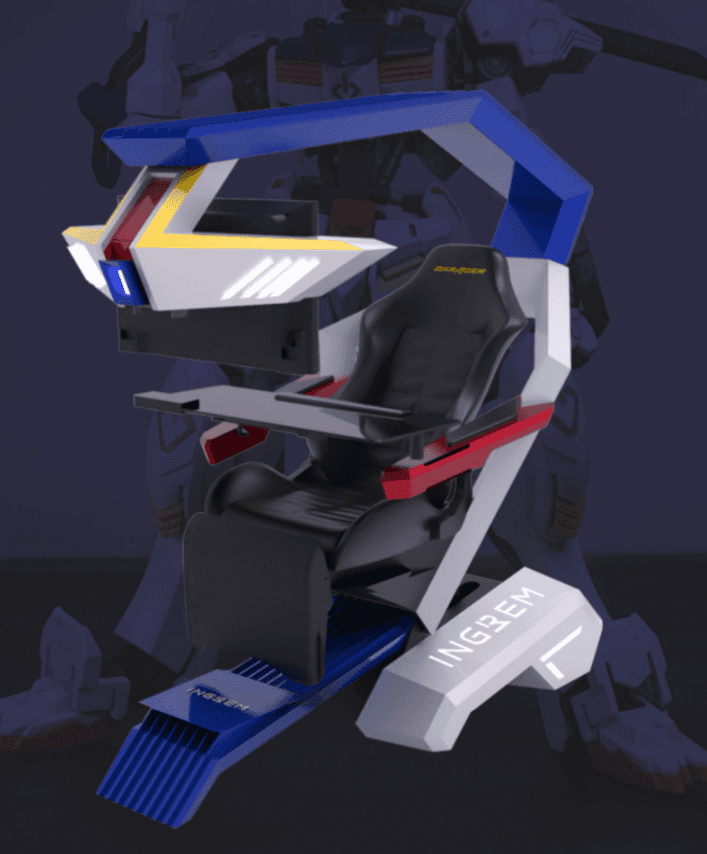 GHẾ CHƠI GAME GIẢ LẬP INGREM OWLETS GD4 có thiết kế độc đáo