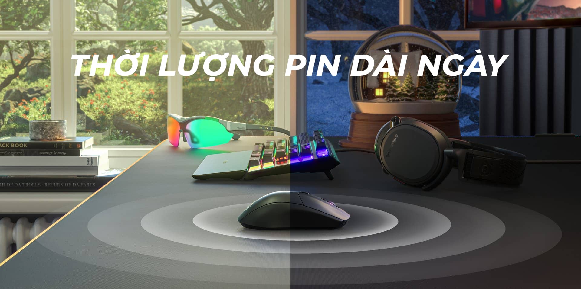 Chuột không dây Steelseries Rival 3 Wireless (USB/Đen) (62521) 1