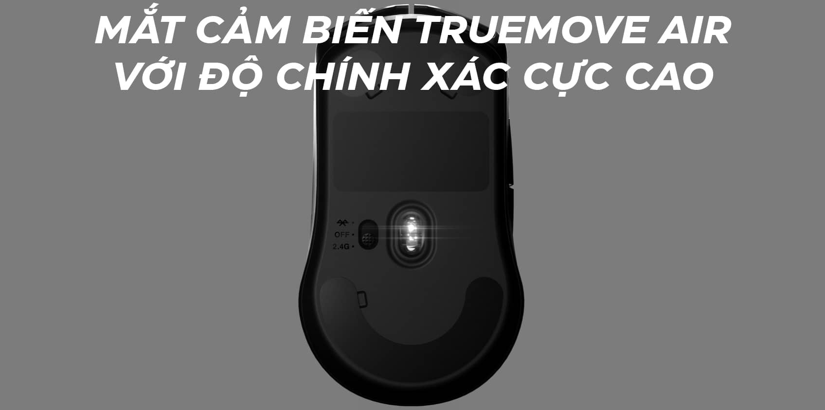 Chuột không dây Steelseries Rival 3 Wireless (USB/Đen) (62521) 4