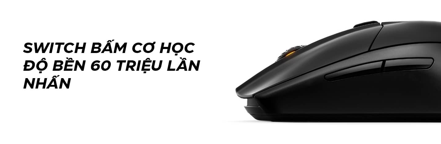 Chuột không dây Steelseries Rival 3 Wireless (USB/Đen) (62521) 6