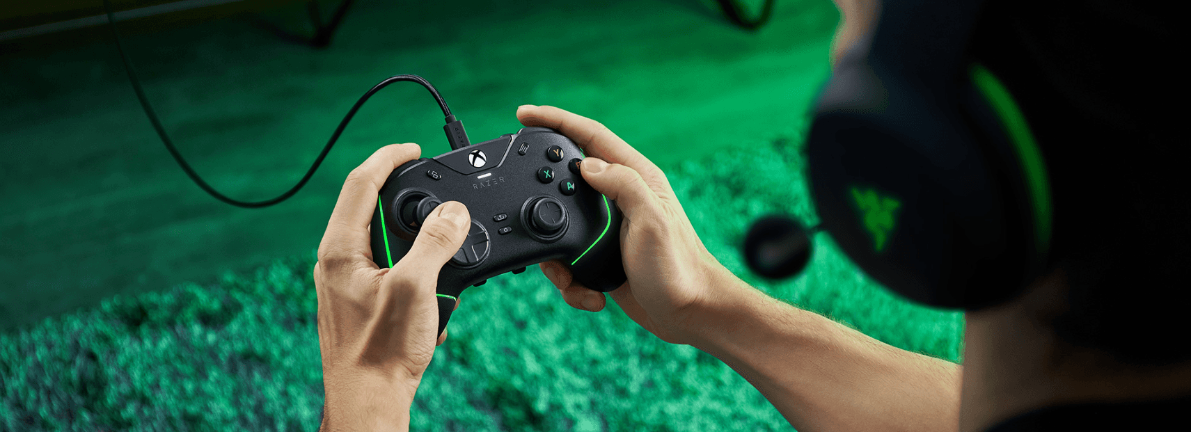 Thêm sp mới Tạo sp copy Danh sách sp Xem tại website Hạ xuống Tay cầm chơi game Razer Wolverine V2 Chroma màu Trắng 2