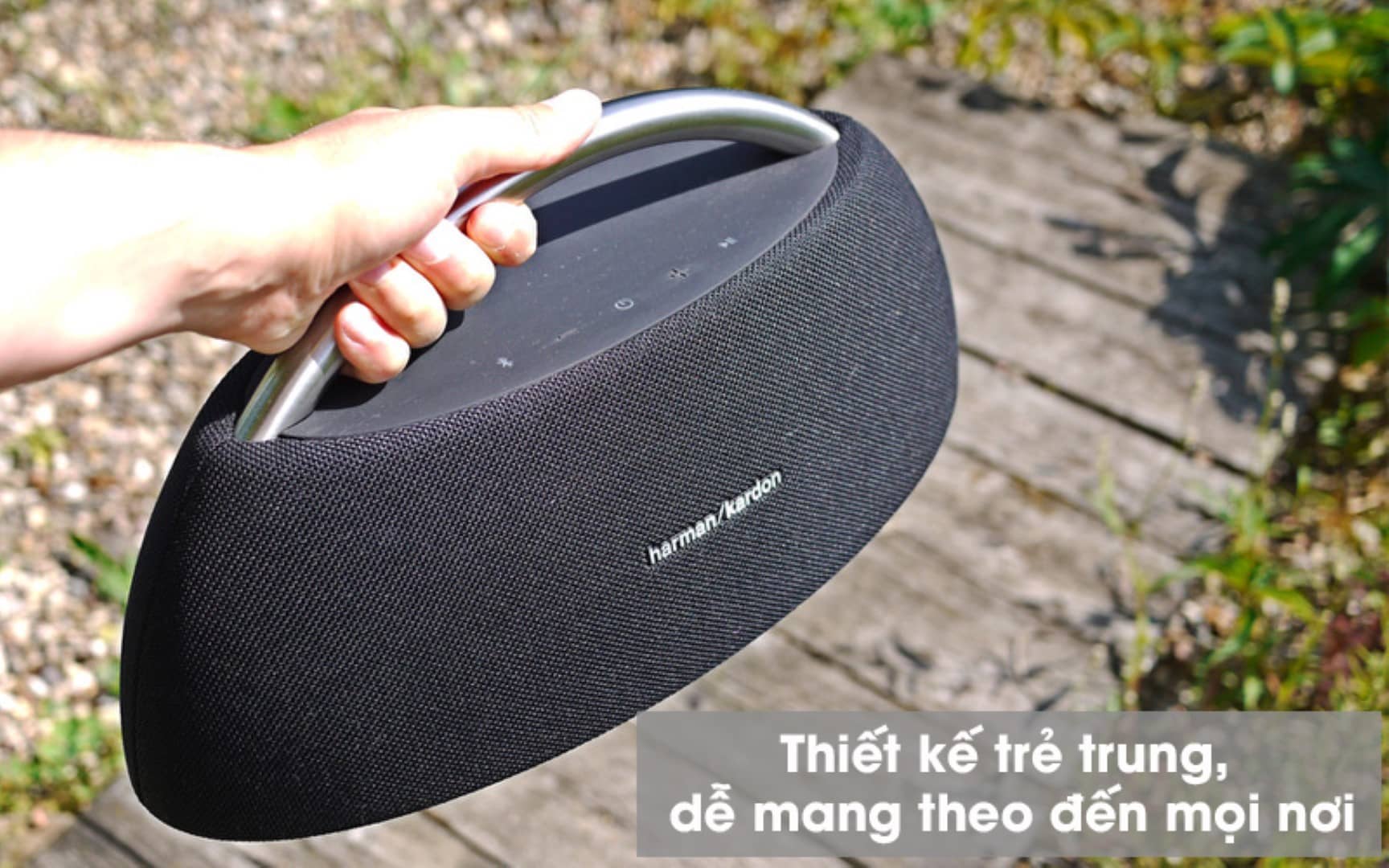 Loa Harman Kardon GO PLAY MINI - Bản quốc tế - Màu đen