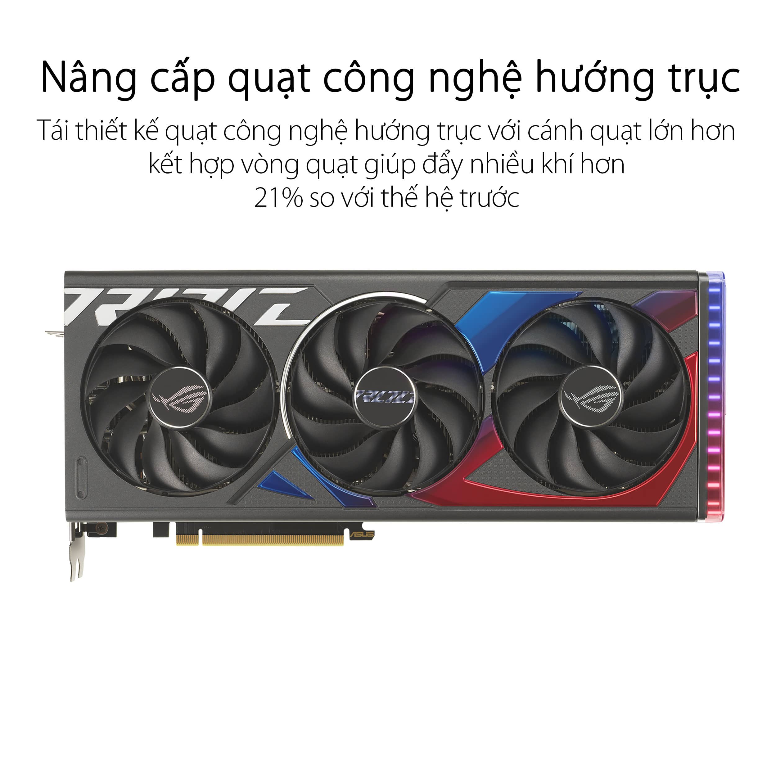 Card màn hình Asus ROG STRIX-RTX 4060 Ti-O8G-GAMING
