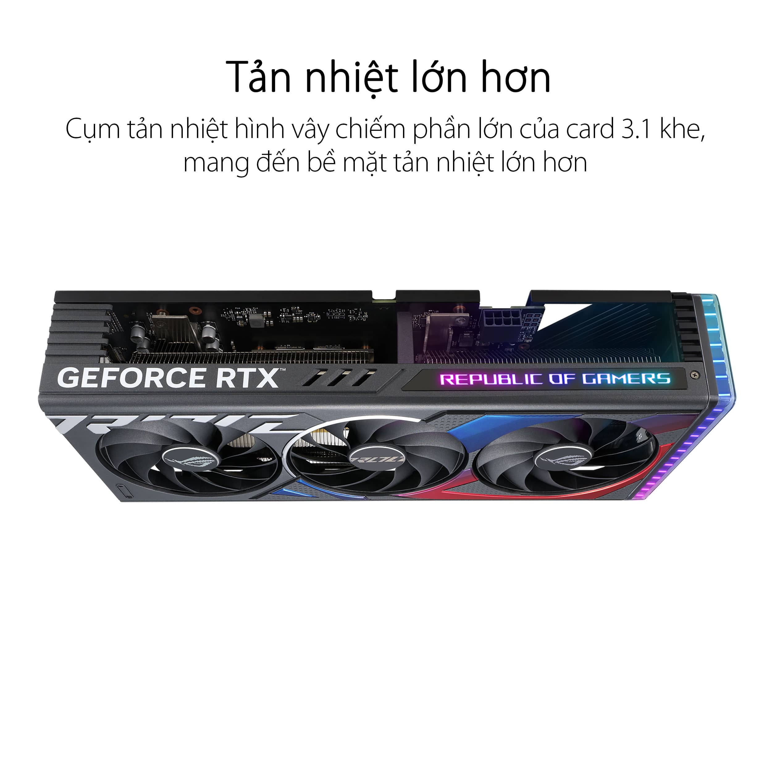 Card màn hình Asus ROG STRIX-RTX 4060 Ti-O8G-GAMING