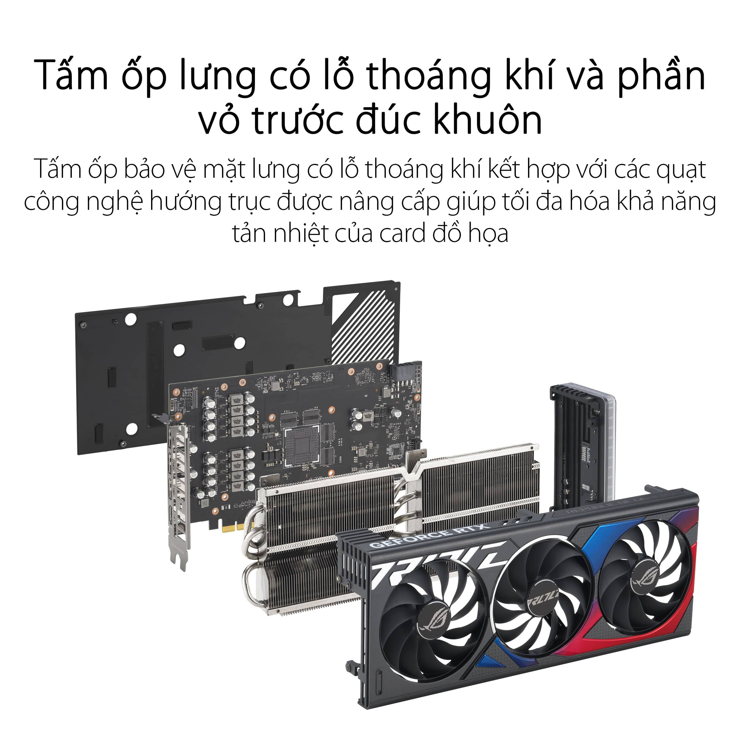 Card màn hình Asus ROG STRIX-RTX 4060 Ti-O8G-GAMING